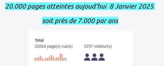 20 000 pages vue le 08-01-2025