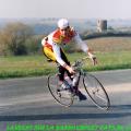 Laurent sur la cyclo de Cholet 200 Kms