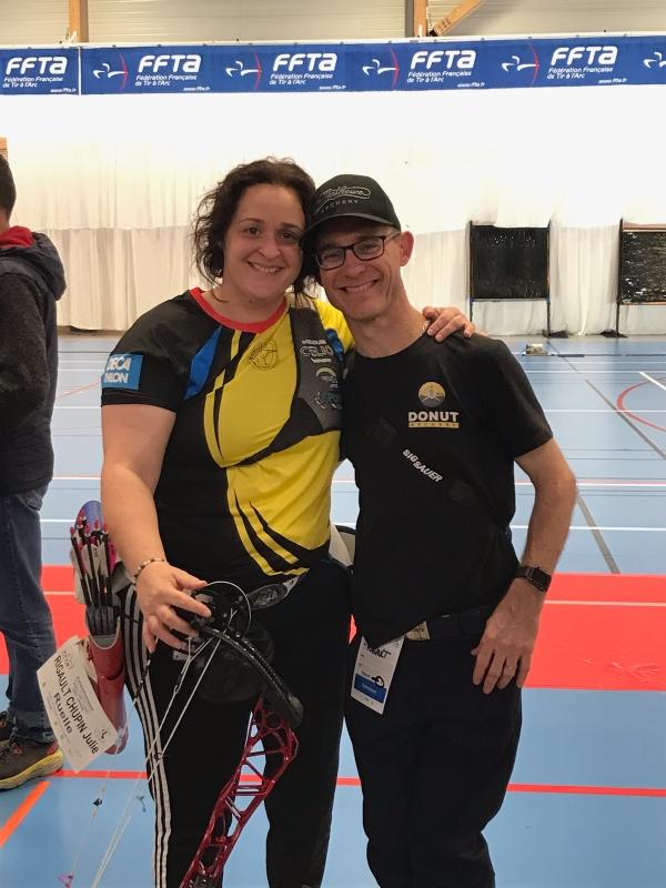 Julie medaille d or championnat de france